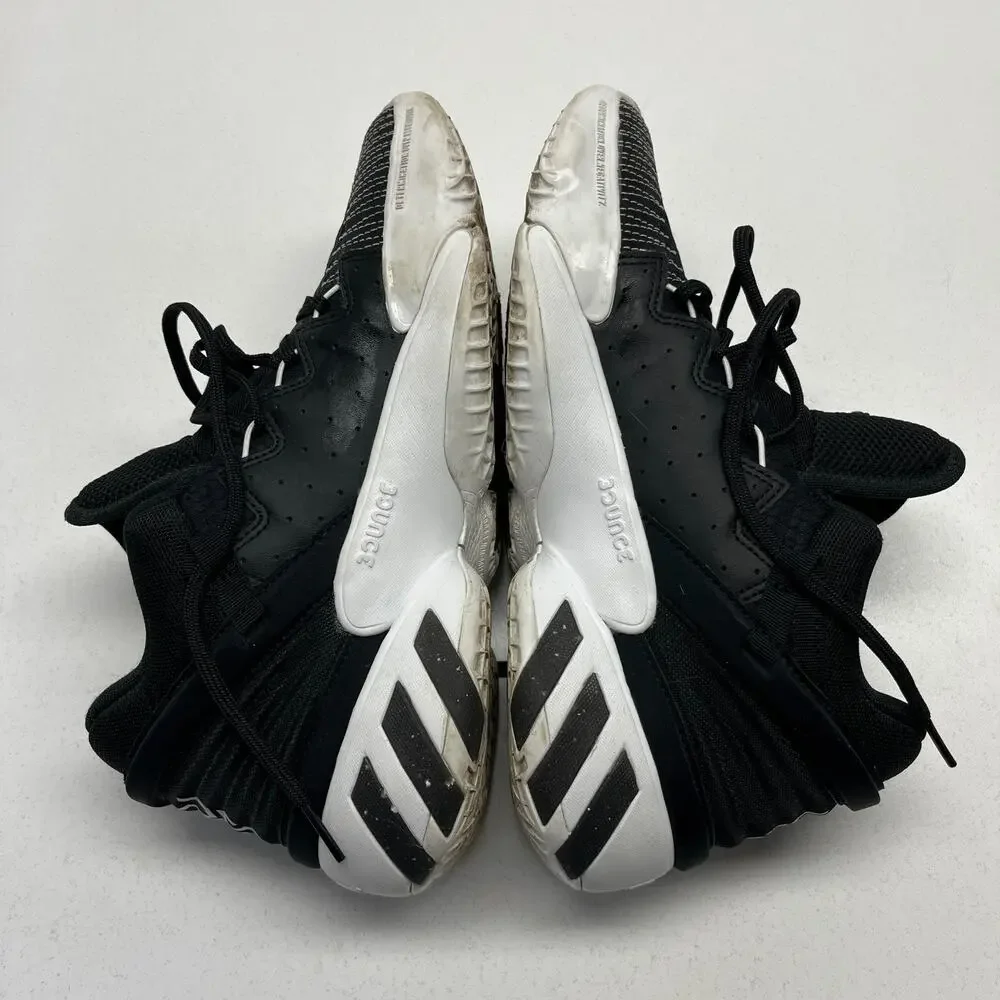 Adidas Unisex D.O.N. Issue 2 Basketball Sneakers, Black/White #FW8512 Size 7